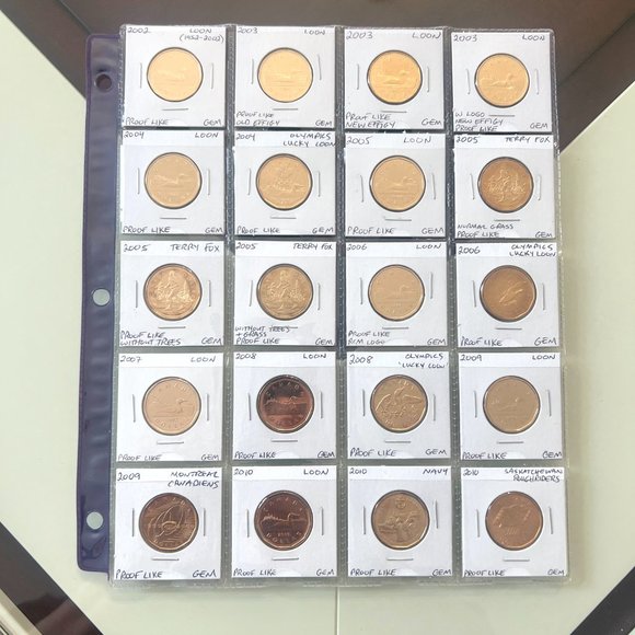 1987 to 2023 Canada Loonie Uncirculated 76 x $1 Coin Set! - Picture 5 of 16